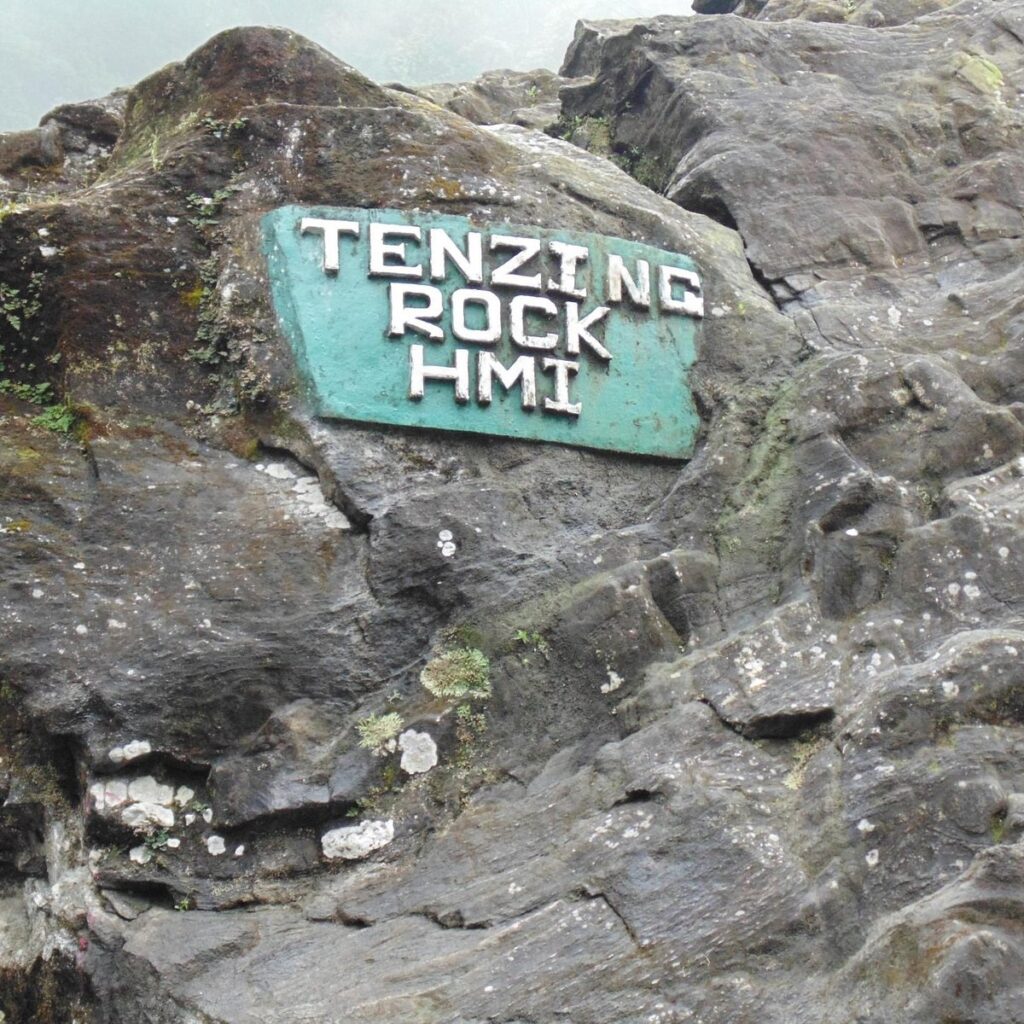 darjeeling tenzing rock
